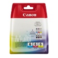 Canon BCI-6CMY Original C/M/Y Colour Ink Cartridges Multipack (4706A022)
