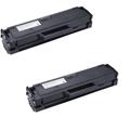 999inks Compatible Twin Pack Dell 593-11108 Black Standard Capacity Laser Toner Cartridges