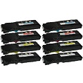 999inks Compatible MultiPack Dell 593-BBB 2 Full Sets Laser Toner Cartridges