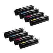 999inks Compatible Multipack Samsung CLT-K/Y504S 2 Full Sets Laser Toner Cartridges