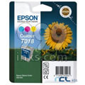 Epson T018 Colour Original Ink Cartridge (Sunflower) (T018401)