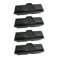 999inks Compatible Quad Pack Kyocera TK-1130 Black Laser Toner Cartridges