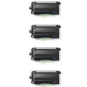 999inks Compatible Quad Pack Brother TN3600XXL Extra High Capacity Laser Toner Cartridges