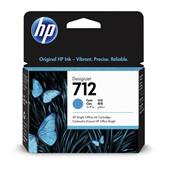 HP 712 (3ED67A) Cyan Original DesignJet Ink Cartridge