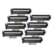 999inks Compatible Eight Pack Brother TN1150 Black Standard Capacity Laser Toner Cartridges