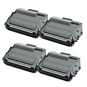 999inks Compatible Quad Pack Brother TN3430 Black Standard Capacity Laser Toner Cartridges