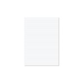 RHINO A4 Memo Pad 160 Pages / 80 Leaf 8mm Lined Pack of 10