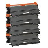 999inks Compatible Quad Pack Brother TN2210 Laser Toner Cartridges