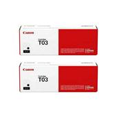 Canon T03 (2725C001) Black Original  Toner Cartridge Twin pack