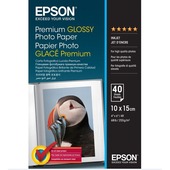 Epson S042153 100mmx150mm Photo Paper Premium Glossy 255gsm (40 sheets)