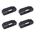 999inks Compatible Quad Pack Dell 593-11109 Black High Capacity Laser Toner Cartridges