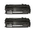 999inks Compatible Twin Pack HP 05X High Capacity Laser Toner Cartridges
