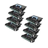 999inks Compatible Eight Pack Canon T03 Black Standard Capacity Laser Toner Cartridges