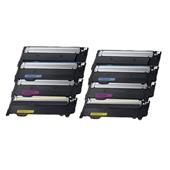 999inks Compatible Multipack Samsung CLT-K404S 2 Full Sets Laser Toner Cartridges