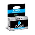 Lexmark 100XLA Original Cyan High Capacity Ink Cartridge (14N1093)