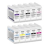 Epson T47A Full Set Original Inkjet Printer Cartridges