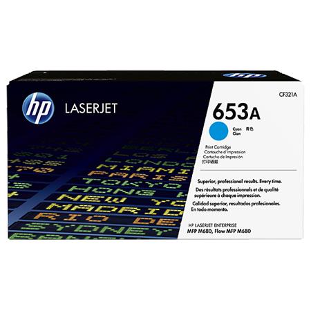 HP 653A Original Cyan Toner Cartridge (CF321A)