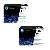 HP 147A/W1470A Black Original Standard Capacity Laser Toner Cartridges Twin Pack