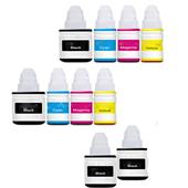 999inks Compatible Multipack Canon GI-490PGBK/Y 2 Full Sets + 2 FREE Black Inkjet Printer Cartridges