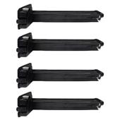 999inks Compatible Quad Pack HP 56X Black High Capacity Laser Toner Cartridges