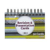 Silvine Revision and Presentation Cards Ruled 152x102mm Twinwire Pad White