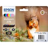 Epson 378 Original Claria Photo HD Standard Capacity Ink Cartridge Multipack (Squirrel)