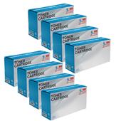 999inks Compatible Eight Pack Kyocera TK-1250 Black Laser Toner Cartridges