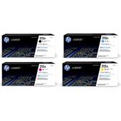 HP 212A Full Set Original Standard Capacity Toner Cartridges