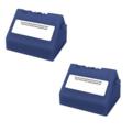 999inks Compatible Twin Pack Pitney Bowes E74092001 Blue Inkjet Printer Cartridges
