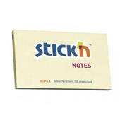 Value Stickn Sticky Notes 76x127mm Pastel Yellow PK12