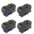 999inks Compatible Quad Pack Pitney Bowes B795000203 Blue Inkjet Printer Cartridges