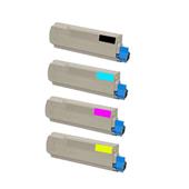 999inks Compatible Multipack OKI 46507613/16 1 Full Set Laser Toner Cartridges