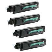 999inks Compatible Quad Pack Dell 593-10838 Black High Capacity Laser Toner Cartridges