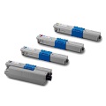 999inks Compatible Multipack OKI 44973508/44469722/24 1 Full Set Laser Toner Cartridges