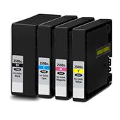 999inks Compatible Multipack Canon PGI-2500XLBK/Y 1 Full Set Inkjet Printer Cartridges