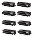 999inks Compatible Eight Pack OKI 01240001 Black High Capacity Laser Toner Cartridges