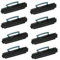 999inks Compatible Eight Pack Lexmark X203A11G Black Laser Toner Cartridges