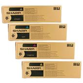 Sharp MX61GTBB/YB Full Set Original Standard Capacity Laser Toner Cartridges