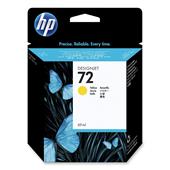 HP 72 Yellow Original Ink Cartridge with Vivera Ink (C9400A)