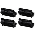999inks Compatible Quad Pack Oki 09004462 Black Laser Toner Cartridges