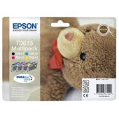 Epson T0615 Original Ink Cartridge Combo Pack (Teddybear) (T061540)