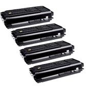 999inks Compatible Quad Pack Kyocera TK-7225 Black Laser Toner Cartridges