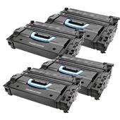 999inks Compatible Quad Pack HP 25X Black High Capacity Laser Toner Cartridges