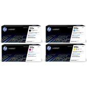 HP 212X Full Set Original High Capacity Toner Cartridges