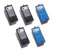 999inks Compatible Multipack Dell M4640/M4646 2 Full Sets + 1 Extra Black Inkjet Printer Cartridges