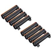 999inks Compatible Eight Pack Kyocera TK-1248 Black Laser Toner Cartridges