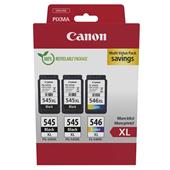 Canon PG-545XL x 2/CL-546XL Original Multipack Ink Cartridges (8286B013)